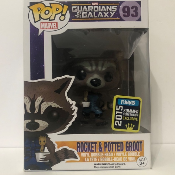 Funko Guardian of Galaxy 93 (Rocket Potted Grout) - Picture 9 of 12